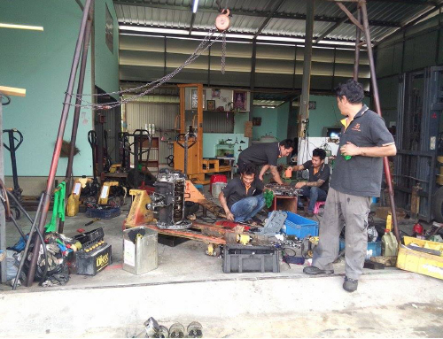 บริการซ่อมรถยก ซ่อมรถโฟล์คลิฟท์ Repair Forklift ซ่อม Hand Pallet 